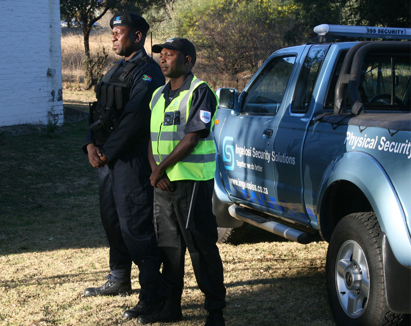 Security officers and training environment